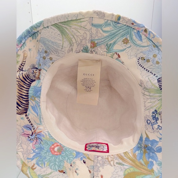 Gucci Multicolor Animal Print Bucket Hat - Picture 2 of 3